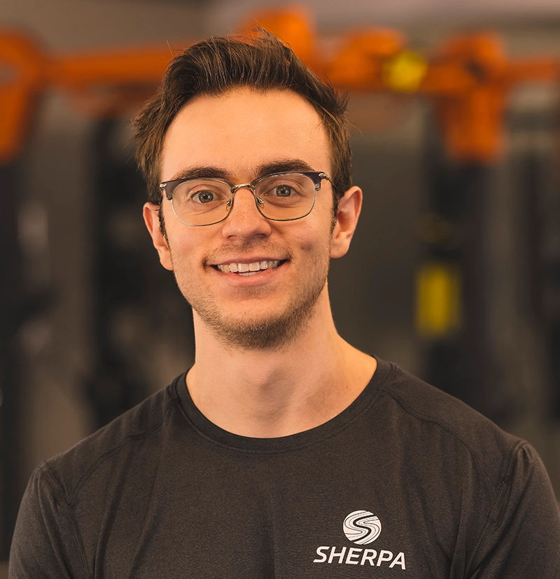 Jakob Wilson, performance and fitness coach at Sherpa Fit in Westport Connecticut improving strength and mobility.