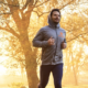 Runner wearing Sherpa sweatshirt during athlete performance training in Westport, CT.