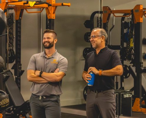 Two Sherpa personal trainers in Westport CT representing career opportunities in coaching and fitness