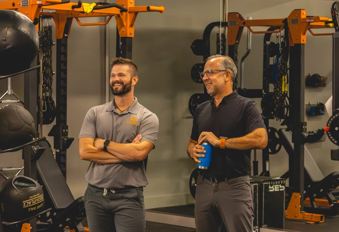 Two Sherpa personal trainers in Westport CT representing career opportunities in coaching and fitness