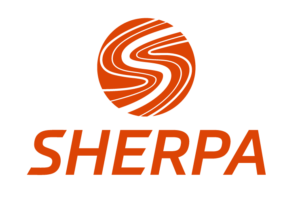 Sherpa Fit logo - Westport CT cycling